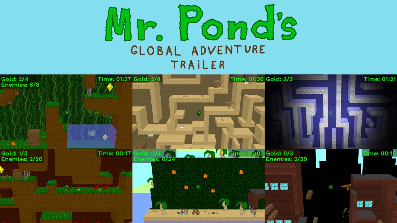 Mr. Pond's Global Adventure by Grant Ojanen's Creations